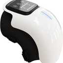 FORTHIQ Knee Massager, Electric Knee Massager with Heat, 9-Modes-Heat-and-Vibration Knee Massager for-Pain-Relief, Knee Heat Massager for Knees, USB Charging Portable Knee Massager with LED Screen