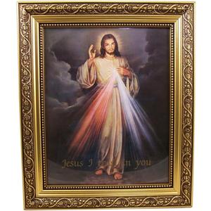 Gerffert Collection The Divine Mercy Framed Portrait Print, 13 Inch (Ornate Gold Tone Finish Frame) Gerffert Collection The Divine Mercy Framed Portrait Print, 13 Inch (Ornate Gold Tone Finish Frame)