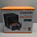 COSORI Pro Gen 2 Air Fryer 5.8QT, Upgraded Version with Stable Performance & Sleek New Look, 13 One Touch Functions, 100 Paper & 1100 Online Recipes, Dishwasher-Safe Detachable Square Basket, Black