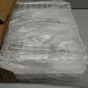 Kitsure Dish Drying Rack for Kitchen Counter, Stainless Steel Sink Organization and Storage Essentials with Cutlery Holder, Home and Appartment Decor, 12''W x 15.5''L, White