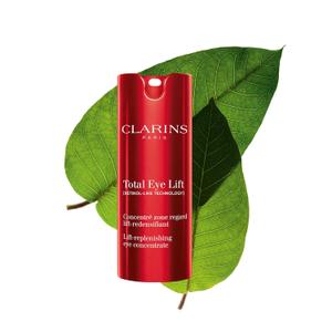 Clarins NEW Total Eye Lift | Anti Aging Eye Cream | Targets Wrinkles, Crow's Feet, Dark Circles and Puffiness For a Visible Eye Lift in 30 Seconds | REFILLABLE