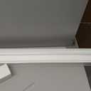 Joydeco No Drill Light Filtering Cellular Shades, 58" W x 64" H, White