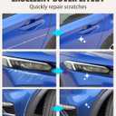 3 x RACOONA Touch Up Paint Pen - Car Scratch Remover, Deep Scratch Repair for All Types of Cars (Blue)