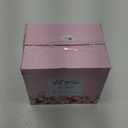 WDF 86pcs Rose Gold Dessert Plates 6" with 86 Pieces Disposable Forks 5", Elegant Square Appetizer Small Plastic Plates for Mother's Day, Wedding