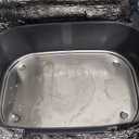 Vabaso Electric Lunch Box for Adults, 80W Heated Lunch Box with Dual 1.5L Stainless Steel Containers, Portable Food Warmer for Men Work Car Truck, 12V/24V/110V/220V - Eternal Gray