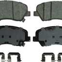 Wagner QS ZD1593 Disc Brake Pad Set, Chamfered Edges for Smooth, Quiet Stops, Fits 20122019 Hyundai Accent