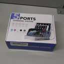 MSTJRY Charging Station for Multiple Devices : 5 Port Multi USB-A Charger Stations Multi-Device Organizer Charging Dock Designed for iPhone iPad Cell Phone Tablets (7 Short Cables Included) (White)