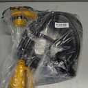 Camco PowerGrip 25-Ft 30 Amp RV Extension Cord w/90 Locking End - Features NEMA TT-30P Male & Marine-Style L5-30R Locking Female Connectors - Rated for 125V/3,750W - 100% Copper 10-Gauge Wire (55524)