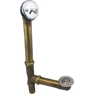 PROFLO PFWO250 Tub and Shower Waste/Overflow Drain - For tubs 18" - 24" Tall - Chrome