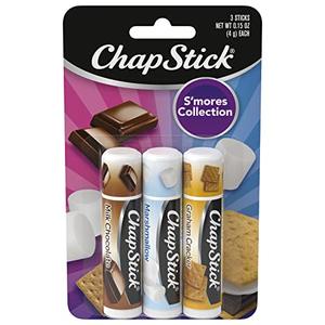 ChapStick S'more Collection Variety Pack Lip Balm Tube, Lip Care, 0.15 Ounce (Pack of 12)