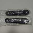 Ebike Square Hole Crank Arm, 127MM/140MM/152MM/160MM/165MM/ 170MM/175MM Forged Alloy 6061 Bike Crank Arm for Ebike, Mid Mounted Motor, Torque, Electric Bicycle