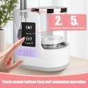 3 IN 1 Electric Makeup Brush Cleaner,Automatic make up brush cleaner machine with Makeup Brush Dryer,Portable USB Deep Cleaning for All Size Beauty Makeup Brush Set,Blush Brush,Sponges