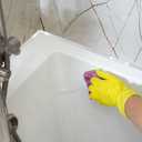 Caulk Tape 0.3" x 40' - White Waterproof Caulking Strip Peel and Stick Tape Roll for Shower Bathtub Bathroom Toilet