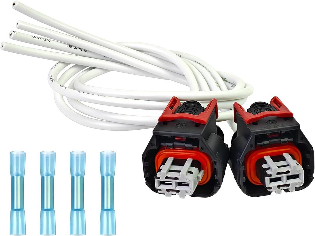 2PCS L5P Injector Pigtail Connector PT3739 Multi-Purpose Pigtail Kit Fit for Duramax L5P Engine V8 6.6L Original Equipment Compatible for Chevy Colorado Express Silverado,GMC Canyon Sierra Savana