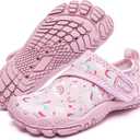 Racqua Toddler Girls Slip-On Kids Water Shoes Quick Dry Barefoot Swim Beach Aqua Shoes Water Park Outdoor Sport Shoes Cute Toddler Pink Unicorn 7