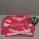 Girls Cheerleader Costume Outfit Halloween Cheer Uniform Dress Up with Accessories, Size/ Kids Medium.