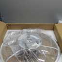 20'' Flush Mount Ceiling Fan with Light, Low Profile Smart Ceiling Fan, 6-Speed & Dimmable LED, Alexa/Google Home Voice Control,Reversible Airflow, App Timer, Memory Function for BedroomWhite