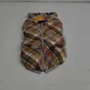 Lelepet Warm Dog Winter Coat Dog Coats for Large Dogs Waterproof Dogs Jacket with Harness Built in Reflective Cold Weather Coats Windproof Zip-Up Winter Fleece Vest Snowsuit Boxer Brown Plaid XL