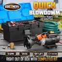 12V RV Portable Macerator Waste Pump with box for Sewage, 12GPM Suction 3.2 feet Lift 10 feet, Complete RV Macerator Pump Kit for Right Out of Box