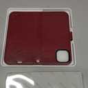 OCASE Compatible with iPhone 15 Wallet Case, PU Leather Flip Folio Case with Card Holders RFID Blocking Kickstand [Shockproof TPU Inner Shell] Phone Cover 6.1 Inch 2023, Burgundy