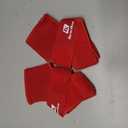 Honoson 2 Pcs Ankle Brace Kids Ankle Support for Sport Sprained Neoprene Breathable Compression Sleeve with Adjustable Wrap for Youth Child Boy Girl Plantar Fasciitis Achilles Tendonitis(Red,S)