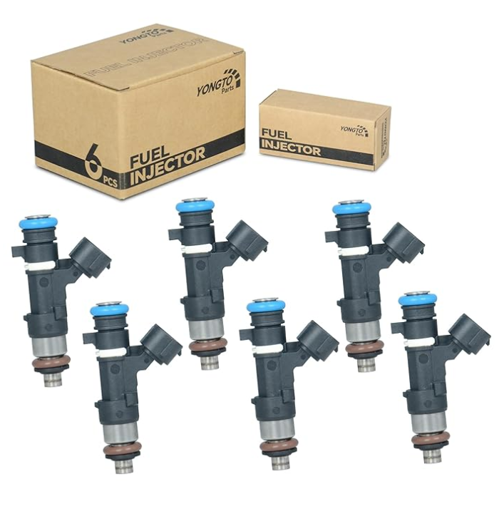 6pcs Yongtoparts 166007Y00A Upgraded Fuel Injectors 6PCS Compatible