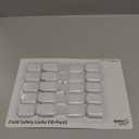 Child Safety Strap Locks (10 Pack) Baby Locks for Cabinets and Drawers, Toilet, Fridge & More. 3M Adhesive Pads. Easy Installation, No Drilling Required, White