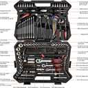 STARWORK TRUE MECHANIC 324-Piece Mechanics Tool Set and Socket Set with 22oz Dragon One-Piece Rip Hammer w/Grip, Professional