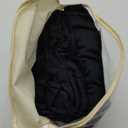 Outpain 10ftx20ft Black Backdrop Ceiling Drapes,2Panels 20ft Height Wrinkle Free Tent Draping Curtains, Fabric Drapery Ceiling Drapes for Wedding Ceremony Birthday Theme Parties with Rod Pocket