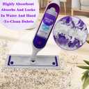 Replacement for S.wiffer PowerMop Disposable Mop Pads Multi-Sided Cleaning, Compatible with S.wiffer PowerMop for All Safe Floors20 Count