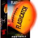 Light Up Football - Glow in the Dark Ball - NO 6 - Boys Gifts - Outdoor Sports, Birthday Gifts for Boys 8-15+ Year Old - Kids Teenage Youth Gift Ideas - Boy Toys Stuff Ages 8 9 10 11 12 13 14 15 (Original)