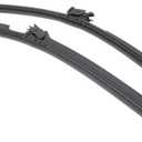 URO Parts 1678209401 Wiper Blade Set, For Cars w/Heated Washer System (Code 874); Includes 26" & 23" Blades