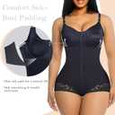 YIANNA Postpartum Fajas Colombianas Moldeadoras Shapewear Tummy Control for Women Body Shaper Girdles Compression Garment L