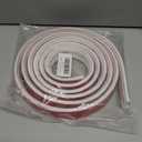 Peel and Stick Accent Wall Molding, 9.8FT x 1.57IN Self-Adhesive Chair Rail Trim for Interior Decoration (Primed White)