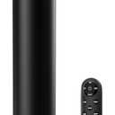 Waterless Diffuser, Waterless Essential Oil Diffuser for Home Hotel Adjustable Mist & Timer, Scent Diffuser Starter Kit with Night Light (Black)