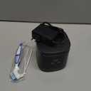 TEBAL Ultrasonic Retainer Cleaner Machine, 52kHz Ultrasonic Denture Cleaner for Night Guards, Braces, Toothbrush Heads, Jewelry and More, Ultrasonic Cleaner for Retainers with 250ML Capacity, Black