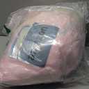 LOCHAS Super Soft Shaggy Faux Fur Blanket, Plush Fuzzy Bed Throw Decorative Washable Cozy Sherpa Fluffy Blankets for Couch Chair Sofa (Baby Pink 50" x 60")