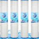 Tepofil® CCP520 Swimming Pool Filter Cartridge Compatible with Clean and Clear Plus 520, PCC130, C-7472, R173578, 178585, 817-0143, FC-1978, FC-6475, 160332 Pool Filter Cartridge, 4 x 125 Sq. Ft