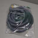 Lyplus Universal 16.4ft Washing Machine & Dryer Drain Hose, 1-1/2" Gray Polypropylene Hose with Clamp