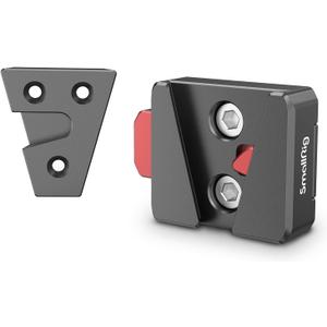 SmallRig Mini V-Lock Assembly Kit, V Mount Battery Plate, Quick Release Set with 1/4"-20 Threaded Holes- MD2801B