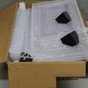 7 code Large Clear Shoe Boxes OrganizerThicker Material Stronger Shoe Box with Magnetic Door, Stackable Shoe Storage Box for Closet, Foldable Space-Saving Storage Bins Shoe Cabinet, White 9 Pack