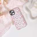 2 x NITITOP Compatible for iPhone 11 Pro Case Cute Flower Floral Clear for Women Girl Ultra Slim Crystal Shockproof Soft TPU Anti-Yellow Protective Phone Cover - Clear Pink