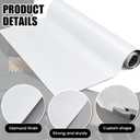 Blulu 4 x 8 ft Aluminum Trailer Skin 0.032", RV Siding Panels 49" X 96" Metal Enclosed Trailer Sheet White Camper Siding Panels for RV, Concession Truck, Food Truck, Dry Van, Recreational Vehicle