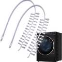 2 x 2Pcs Washing Machine Cleaning Brush, Washing Machine Brush Washing Machine Cleaner Front Load Washer Cleaner Brush Load Washer Cleaner Drum Washing Machine Cleaning Tools
