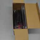 Desktop Punching Bag with Double Suction Cup Base for Stress Relief, Upgraded Spring & Durable Tabletop Boxing Ball for Office or Home, Fun Gift for Men, Women & All Ages (Black/Red)