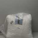 HITO 18x18 Pillow Inserts (Set of 1)- 100% Cotton Covering Down Alternative Throw Pillows White for Couch Bed Sofa