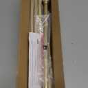 Gold Curtain Rod for Windows 30 to 60 Inch, 2 Pack 5/8 Inch Diameter Adjustable Curtain Rods With Brackets, Heavy Duty Easy to Install, Suitable for Bedrooms and Outdoor