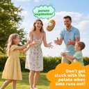 Move2Play, Pass The Potato | Hilariously Wild & Fun Kids Game | Easter Gift for Kids | Easter Basket Stuffer | Indoor/Outdoor Toy for Toddlers & Kids Ages 3-8+ | Summer & Camping Fun, Medium