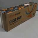 Mops for Floor Cleaning with 3 Different Washable Pads and Extendable 55 Long Handle, Multifunction Dust Mop for Hardwood,Marble,Tile Floor Mopping,Orange