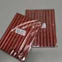 20PCS Mini Glue Gun Sealing Wax, Sealing Wax Sticks - Ideal for Wedding Invitations, Letters, Envelopes, Cards and Crafts, Work with Mini Glue Guns(Pearlescent Crimson Red)